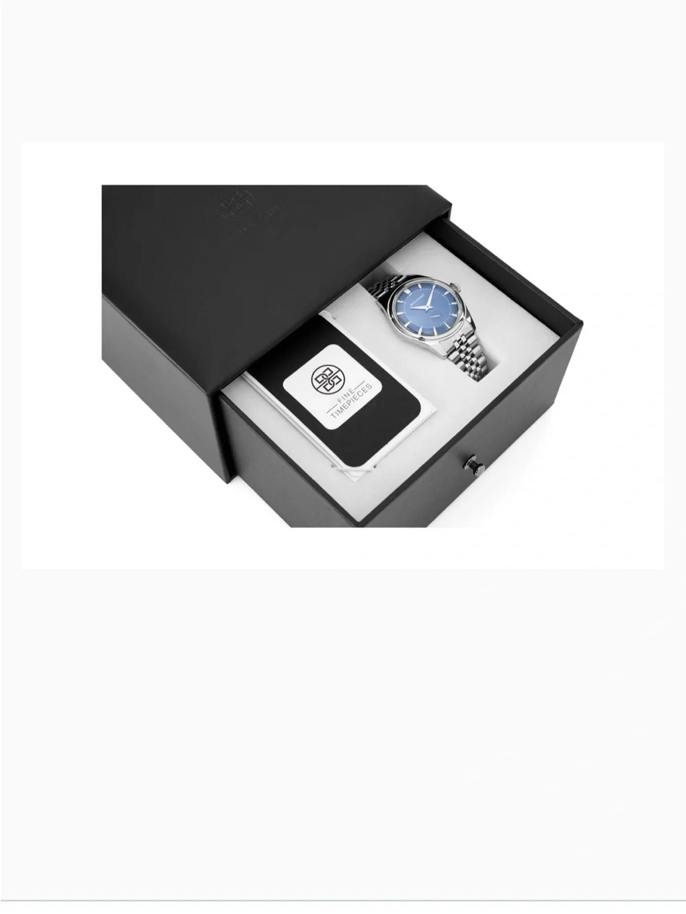 New Bolvaint Alaric Automatic Watch in Bleu and Silver